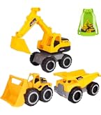 Amazon.co.jp: Friction Powered Excavator Car Carrier : Toys & Games